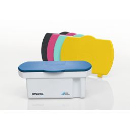 Hygobox antraciet deksel blauw insert