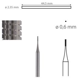 Fissuurfrees HP 36 Ø 0,6 mm (6)